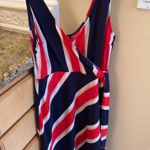 Super flattering wrap dress medium